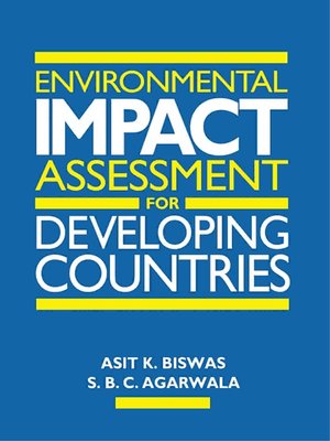 cover image of Environmental Impact Assessment for Developing Countries